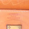 Bolsa de viaje Hermes Haut à Courroies - Travel Bag en cuero natural color oro - Detail D3 thumbnail