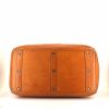 Bolsa de viaje Hermes Haut à Courroies - Travel Bag en cuero natural color oro - Detail D5 thumbnail