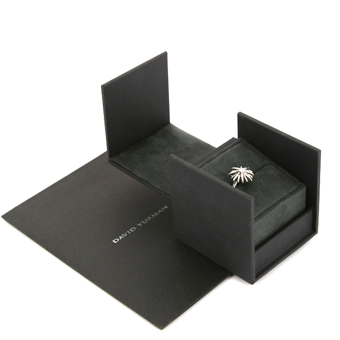 Anello David Yurman Starburst in argento e diamanti - Detail D2