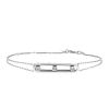 Messika Move bracelet in white gold and diamonds - 00pp thumbnail