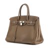 Hermes Birkin 35 cm handbag in etoupe togo leather - 00pp thumbnail