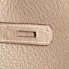 Borsa Hermes Birkin 35 cm in pelle togo etoupe - Detail D4 thumbnail