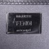 Fendi Baguette shoulder bag in black leather - Detail D3 thumbnail