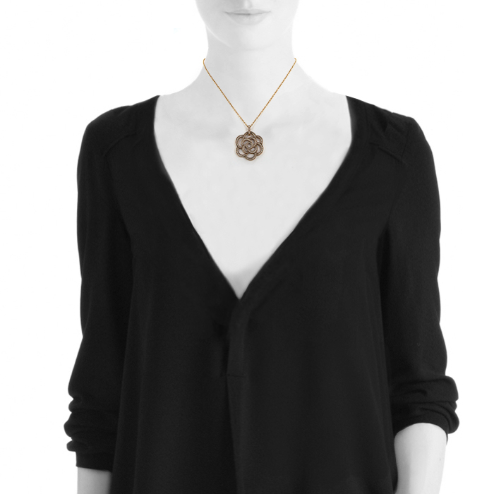 ヘアアクセサリー Chanel camelia necklace Chanel Camélia Necklace 353609 | Collector Square