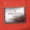Bolso bandolera Louis Vuitton Bastille en lona a cuadros ébano y cuero marrón - Detail D3 thumbnail