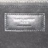 Bolso de mano Saint Laurent Rive Gauche en cuero esmaltado negro - Detail D4 thumbnail