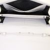 Bolso bandolera Saint Laurent Wallet on Chain en cuero granulado acolchado blanco - Detail D2 thumbnail