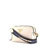 Borsa a tracolla Prada in pelle bianca - 00pp thumbnail