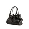 Burberry Baby Beaton handbag in black quilted leather - 00pp thumbnail