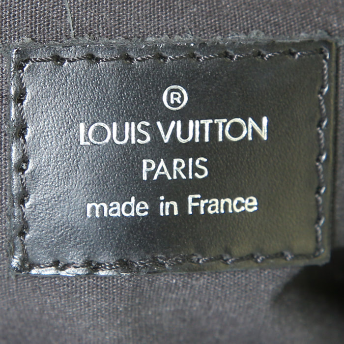 Louis Vuitton bag in black epi leather - Detail D3