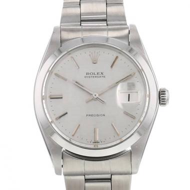 Montre Rolex Oyster Date Precision en acier Ref :  6694 Vers  1970