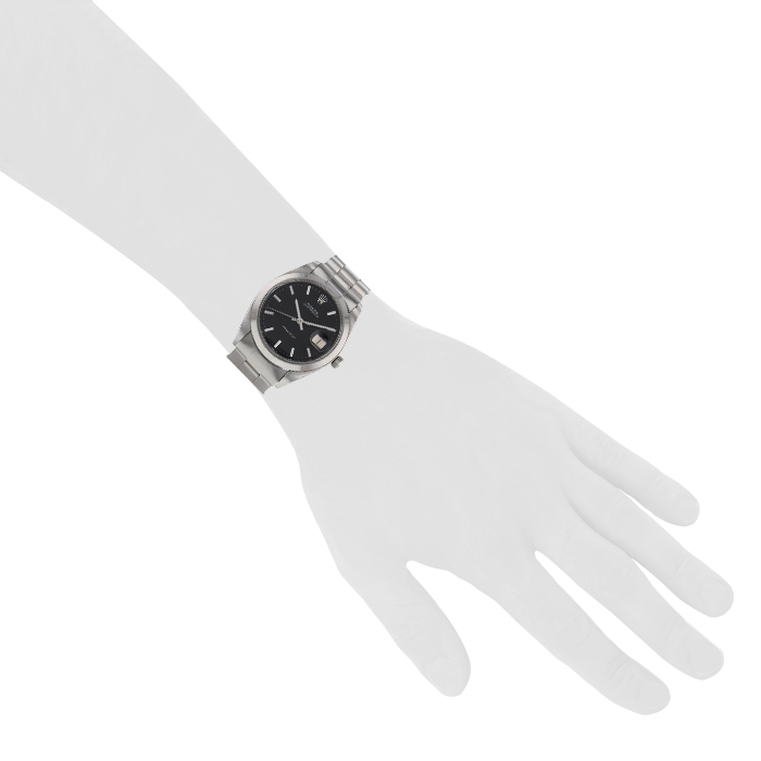 Rolex Oyster Date Precision watch in stainless steel Ref:  6694 Circa  1972 - Detail D1
