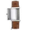 Jaeger Lecoultre Reverso  medium model watch in stainless steel Ref:  250808 Circa  2000 - Detail D2 thumbnail