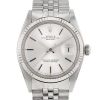 Rolex Datejust watch in stainless steel and white gold 14k Ref:  1601 Circa  1976 - 00pp thumbnail