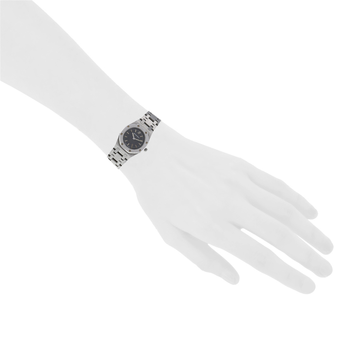 Montre Audemars Piguet Lady Royal Oak en acier Vers  1980 - Detail D1
