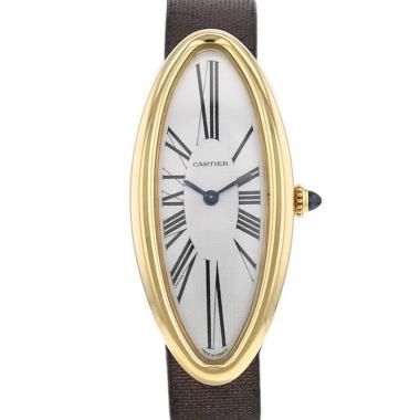 Reloj Cartier Baignoire allongée de oro amarillo 18k Ref :  2605 Circa  1980