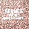 Bolso de mano Hermes Plume en cuero togo marrón - Detail D3 thumbnail
