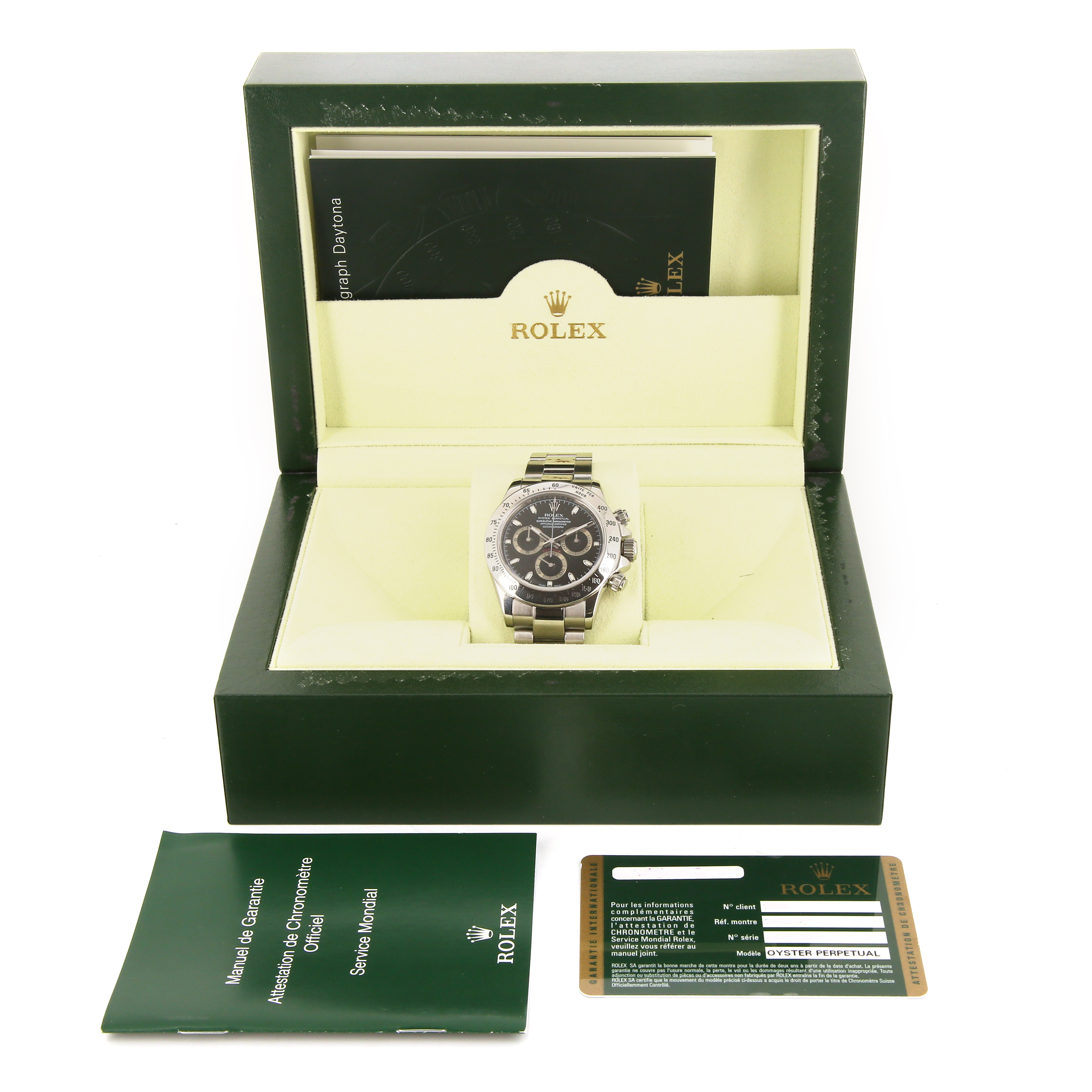 Reloj Rolex Daytona de acero Ref :  116520 Circa  2007 - Detail D2