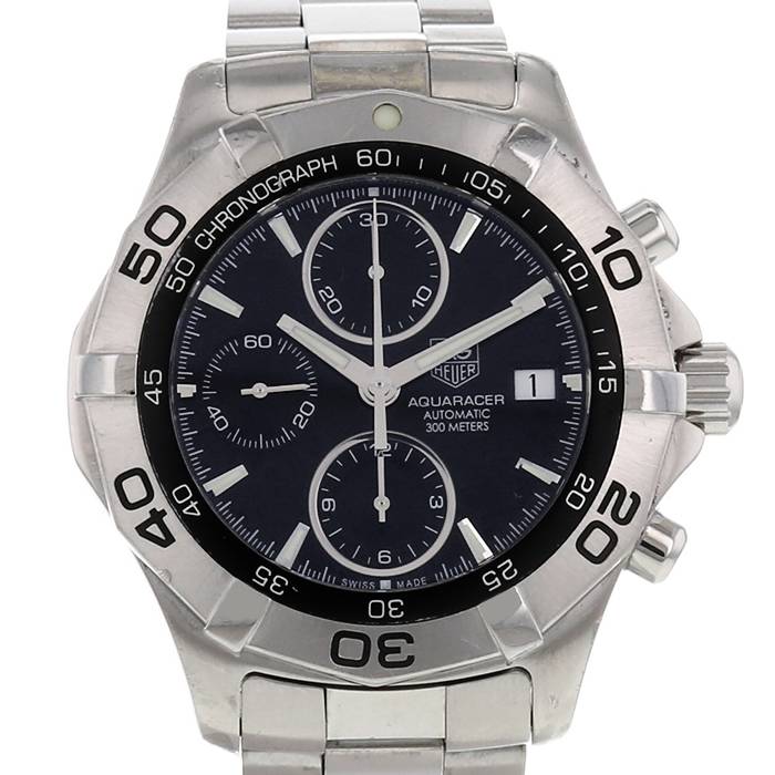 Aquaracer chronograph 2024 automatic men's watch