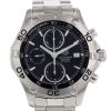TAG Heuer Aquaracer Chronograph watch in stainless steel Ref:  CAF2110 Circa  2006 - 00pp thumbnail