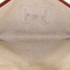 Hermes Jige pouch in burgundy box leather - Detail D2 thumbnail