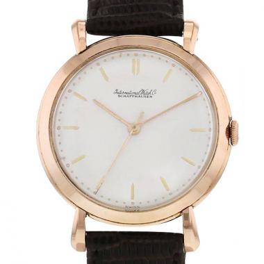 Montre IWC Vintage en or rose Vers  1960