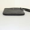 Chanel shoulder bag in black quilted leather - Detail D4 thumbnail