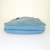 Hermes Evelyne small model shoulder bag in blue jean togo leather - Detail D4 thumbnail