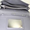 Prada shoulder bag in grey saffiano leather - Detail D2 thumbnail