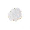 Chanel Camelia large model ring in agate and yellow gold - 00pp thumbnail