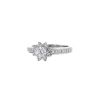 Bague Tiffany & Co en platine et diamants - 00pp thumbnail