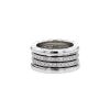 Large model ring in white gold and diamonds - 00pp thumbnail