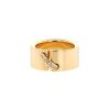 Chaumet Lien large model ring in yellow gold and diamonds - 00pp thumbnail
