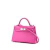 Hermes Kelly 20 cm small model handbag in pink epsom leather - 00pp thumbnail