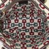 Shopping bag Gucci Charmy in camoscio monogram marrone - Detail D2 thumbnail