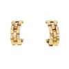 Cartier Maillon Panthère earrings in yellow gold - 00pp thumbnail