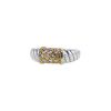 Van Cleef & Arpels Philippine 1980's ring in white gold,  yellow gold and diamonds - 00pp thumbnail