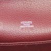 Hermes handbag in burgundy togo leather - Detail D3 thumbnail