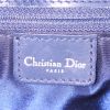 Shopping bag Dior Jeans Pocket in tela denim monogram blu e pelle lucida blu - Detail D3 thumbnail
