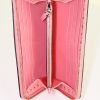 Billetera Valentino Garavani Rockstud en cuero rosa - Detail D2 thumbnail