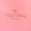 Portefeuille Valentino Garavani Rockstud en cuir rose - Detail D3 thumbnail