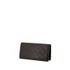 Louis Vuitton  Brazza wallet  in black checkerboard print leather - 00pp thumbnail