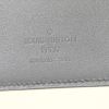 Billetera Louis Vuitton  Brazza en piel en damero grabada negro - Detail D3 thumbnail
