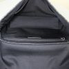 Louis Vuitton Messenger Voyager small model shoulder bag in grey monogram canvas and black leather - Detail D2 thumbnail