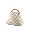 Louis Vuitton Artsy handbag in azur damier canvas and natural leather - 00pp thumbnail