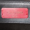Valentino Garavani Rockstud Demilune small model shoulder bag in black leather - Detail D4 thumbnail