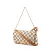 Louis Vuitton Favorite shoulder bag in azur damier canvas and natural leather - 00pp thumbnail