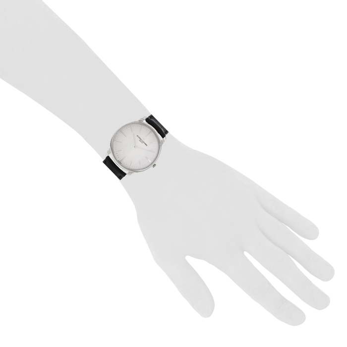 Montre Vacheron Constantin Patrimony en or blanc Ref : 81180 Vers 2008 - Detail D1