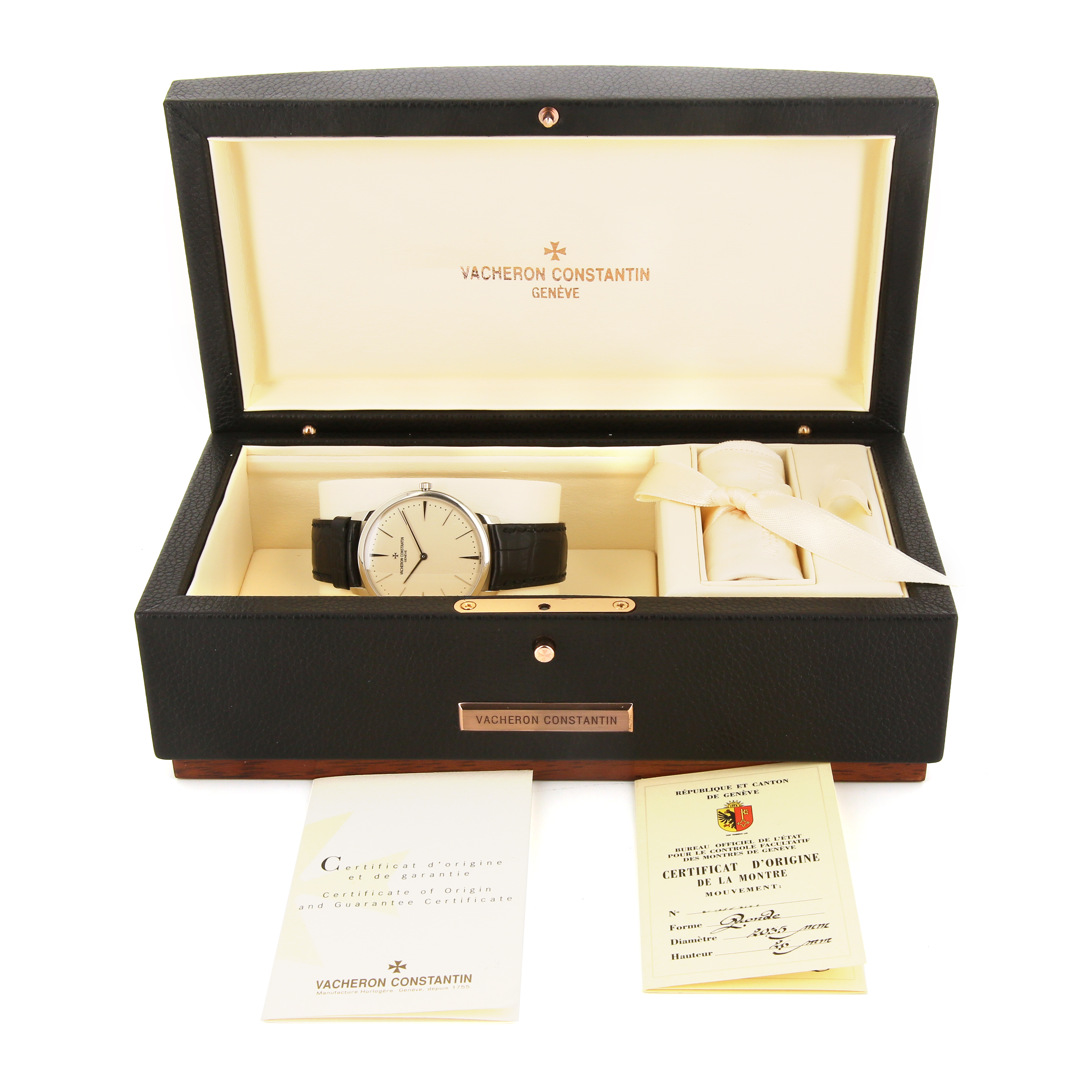 Orologio Vacheron Constantin Patrimony in oro bianco Ref :  81180 Circa  2008 - Detail D2