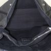 Yves Saint Laurent Muse large model bag in black grained leather - Detail D2 thumbnail